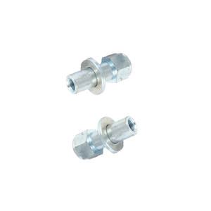 Écrous de roue chromés personnalisés avec rondelle pour roues de camions et d'<span class=keywords><strong>autobus</strong></span> lourds, tête hexagonale polie pour applications minières - Product Image 2