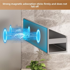 Estante Magnético Metálico para Refrigerador, Soporte de Pared Multiusos No Plegable para Especias, Palillos y Cucharas de Cocina - Product Image 5