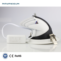 Luz LED Empotrable en Techo, IP54, Aluminio, 10W 52W, Luz Cob Elephant Trunk, Proyector LED de Pared, Ángulo Ajustable
