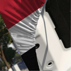 2024 Promotion personnalisé tous les pays drapeau National imprimé Spandex voiture moteur capot couverture personnalisé voiture capot drapeau ou voiture miroir drapeau - Product Image 6