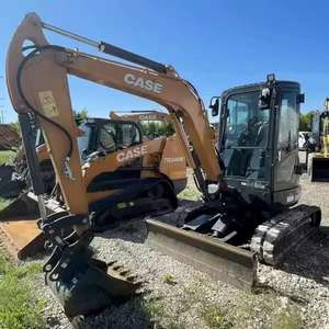 2025 para Excavadora de cadenas CASE CX37C con motor Yanmar, componentes principales incluidos: Cilindro hidráulico Eaton, Bomba de engranajes, Motor, PLC - Product Image 1