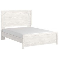 Ensemble de chambre à coucher 3 pièces moderne blanc avec commode et table de chevet, meubles d'appartement en bois
