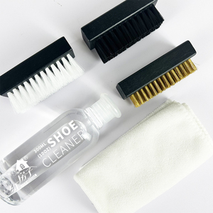 Neutral Formula 3 Brushes Removedor <span class=keywords><strong>de</strong></span> manchas más profundo Inofensivo OEM ODM Logo Sneaker Care Kit <span class=keywords><strong>de</strong></span> <span class=keywords><strong>limpieza</strong></span> <span class=keywords><strong>de</strong></span> <span class=keywords><strong>zapatos</strong></span> Box - Product Image 6