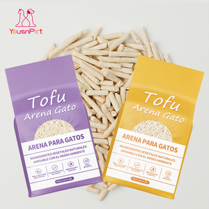 Fournisseur Vérifié Arena De Gato Tofu Biodégradable 6L Litière pour Chat Écologique Échantillon Gratuit Ingrédients Végétaux Naturels - Product Image 1