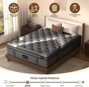 Materasso a Molle ad Alta Densità Pieghevole Moderno e Tradizionale, Misure Singolo, Matrimoniale, Queen e King, per Arredamento di Hotel a 5 Stelle e Ospedali - Product Image 4