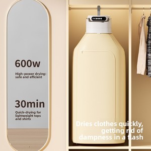 <span class=keywords><strong>Secadora</strong></span> <span class=keywords><strong>de</strong></span> <span class=keywords><strong>Ropa</strong></span> Eléctrica Plegable Portátil con Función <span class=keywords><strong>de</strong></span> Esterilización para Uso en el Hogar, Apartamento o Dormitorio - Product Image 4
