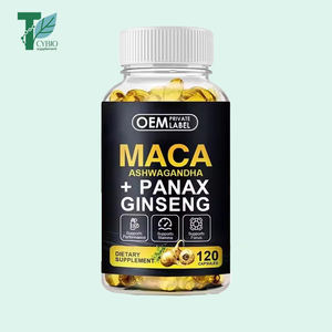 Cápsulas de <span class=keywords><strong>Ginseng</strong></span> Maca de etiqueta privada OEM para Energí<span class=keywords><strong>a</strong></span>, rendimiento y soporte de estado de ánimo - Product Image 1