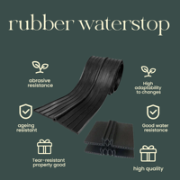 Cinta Impermeabilizante de Goma para Juntas de Hormigón en Edificios, Lámina de PVC de Alta Calidad, Material Impermeable para Sótanos y Baños