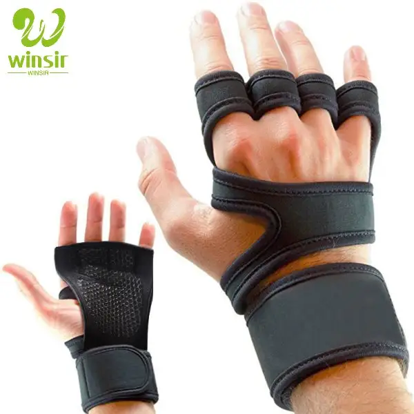 Sport Cross Training Griff Handschuhe mit verstellbarem Handgelenk wickel riemen Unterstützung für Fitness WOD Gewichtheben Gym Workout