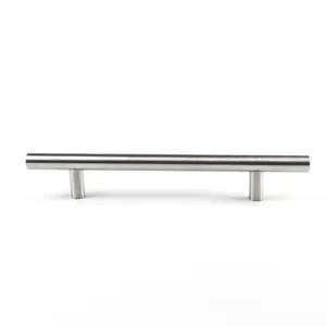 Stainless Steel Metal Hollow SS Drawer Door Handle Modern Kitchen Furniture Cabinet Door T Bar Pull Handles