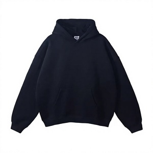 เสื้อฮู้ดดี้โอเวอร์ไซส์ผ้าเทอร์รี่คอตตอน 100% หนัก 500 GSM พรีเมียม แบบสวม Unisex มีกระเป๋าจิงโจ้ ไม่มีเชือกผูก ขายส่ง - Product Image 2