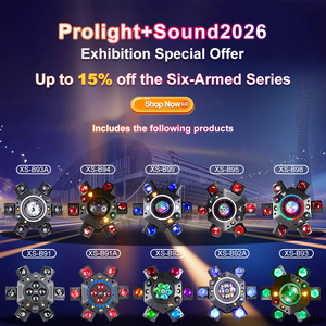 U`King 7*10W UV LED <span class=keywords><strong>Move</strong></span> Head Beam Lights RGBW Effet d'éclairage disco tout-en-un pour DJ, scènes, concerts, fêtes, mode de contrôle DMX512 - Product Image 6