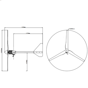 Высококачественная горизонтальная ветряная турбина с постоянными магнитами по оптовой цене от производителя - Product Image 3