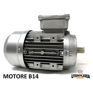 Moteur électrique triphasé à freinage automatique 4 pôles 1400 tr/min 90L4 Kw 1.5 B5 B14 - Product Image 4