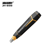 Kit d'outils domestiques personnalisé et modulaire JM-8199 DIY, tournevis multifonction de précision à manivelle en Cr-V pour l'entretien domestique