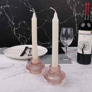 Bán Buôn Pha Lê Nến Container Nhiều Màu Sắc 2 in1 Kính Nến Taper Người Giữ Ngọn Nến Cho Đám Cưới Nhà Trang Trí - Product Image 6