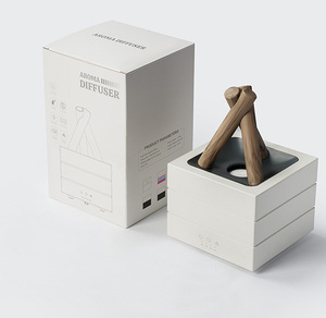 USB App-Controlled Simulation Fire Flame Bonfire Essential <b>Oil</b> Aroma <b>Diffuser</b> LED Colorful Timing Function Home Room Lamp - Product Image 4