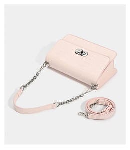 Bolsos de Hombro Ecológicos de Piel Vegana con Patrón Lichee y Cremallera de PU, Diseño de Cocodrilo, Personalizados de Fábrica para Mujer - Product Image 4