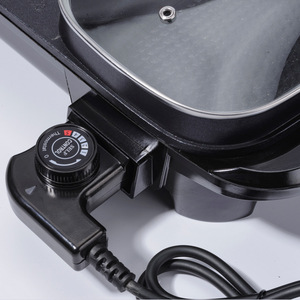 Four à griller électrique multifonctionnel marmite électrique domestique four à griller électrique antiadhésif sans fumée shabu un pot - Product Image 3