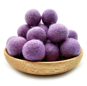 Amante — décoration <span class=keywords><strong>de</strong></span> noël, 100% boules en feutre <span class=keywords><strong>de</strong></span> <span class=keywords><strong>laine</strong></span> pour pom pom, fait main, 2cm 3cm 1.5cm, en stock, couleur riche, <span class=keywords><strong>rouge</strong></span>, vert, bon marché - Product Image 6