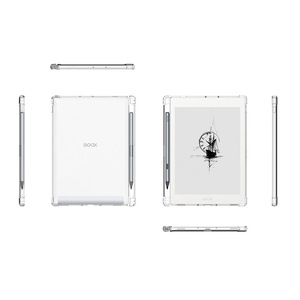 Étui transparent pour tablette <span class=keywords><strong>Onyx</strong></span> <span class=keywords><strong>Boox</strong></span> <span class=keywords><strong>Note</strong></span> X5 Mini 8,7 pouces, ajustement fin, léger, coque arrière transparente en TPU souple avec porte-stylet - Product Image 4