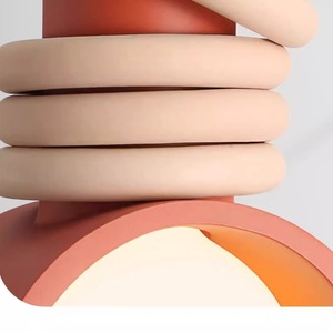 Lámpara Colgante Vintage de Diseño Minimalista Nórdico con Temática Crema para Dormitorio, Restaurante Retro, Bar o Pasillo para Casa de Huéspedes - Product Image 1