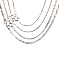 Collier en argent sterling 925 Silverbene Hot Fox Tail Chian