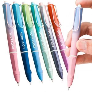 Stylo plume rétractable en métal, pointe fine de 0.5mm, pour écrire, dessiner, croquis, journal, calligraphie, finance - Product Image 2