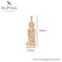 X001004909 Bijoux XUPING Chine Mode Environnement Cuivre Plaqué Or 18K Pendentif Femme