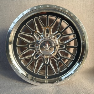 Ruedas Forjadas Pulimentadas 20x10 22x12 24x12 26X14 -18 -<span class=keywords><strong>25</strong></span> -44 -51 -76 -101 Offset 8x165.1 (8x6.<span class=keywords><strong>5</strong></span>), 8x170, 8x180 para Ruedas de Camión - Product Image 6