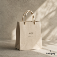 Tas Hadiah Kecil dengan Logo Kustom untuk Parfum, Jam Tangan, Souvenir Mini, Display Mewah, Kemasan Kertas Bermerek, Kemasan Parfum OEM