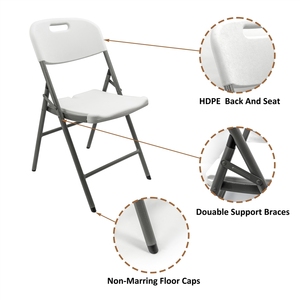 <span class=keywords><strong>เก้าอี้</strong></span>พลาสติก HDPE <span class=keywords><strong>พับ</strong></span>ได้ทันสมัยสำหรับขายส่ง ปรับแต่งสีได้ แข็งแรง ทนทาน พกพาสะดวก เหมาะสำหรับงานอีเว้นท์ <span class=keywords><strong>เก้าอี้</strong></span>ประชุมเชิงพาณิชย์ - Product Image 4