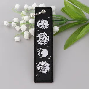 LLavero de Anime japonés <span class=keywords><strong>NANA</strong></span> para motocicletas y coches, llaveros bordados de <span class=keywords><strong>Manga</strong></span>, etiqueta para llave, joyería de moda, accesorios para llavero - Product Image 6