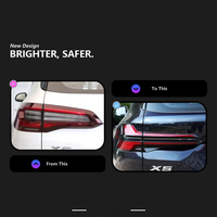 Feux arrière LED pour BMW X5 G05 2019-2023, ensemble de feux arrière automatiques, mise à niveau 2023, design de style le plus récent, accessoires de lampes dynamiques