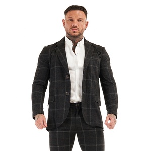 Nouvelle mode <span class=keywords><strong>au</strong></span>-<span class=keywords><strong>dessus</strong></span> des tailles manteaux <span class=keywords><strong>d</strong></span>'hiver pour hommes veste en tweed de mariage <span class=keywords><strong>costume</strong></span> formel <span class=keywords><strong>d</strong></span>'affaires - Product Image 2