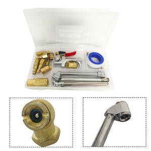 Pistolet à air industriel avec buse à 2 voies, kit de raccord rapide, embout de gonflage de pneus et aiguilles à broche pour atelier - 001 - Product Image 4