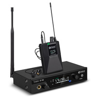 Système de surveillance intra-auriculaire sans fil stéréo professionnel moniteur de casque de scène IEM UHF