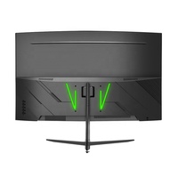 Monitor Curvo de 23.8 Pulgadas, 3000R, 1080P, Múltiples Frecuencias de Actualización Opcionales: 75Hz, 165Hz, 180Hz, 200Hz, para Juegos y Deportes Electrónicos en Casa