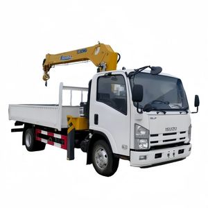 รถเครนติดรถบรรทุกอีซูซุ 5 ตัน พรีเมียม 4x2 รถใหม่เอี่ยม บูมตรง ขาย - Product Image 1