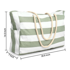 Bolsas de Playa Grandes <span class=keywords><strong>para</strong></span> Mujer, Impermeables, con Cierre, Resistentes a la Arena, <span class=keywords><strong>para</strong></span> Piscina - Product Image 6