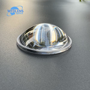 Lentille optique LED à haute transmission, lentille à mise au point réglable de 50 mm pour lampes de poche à haute intensité - Product Image 3