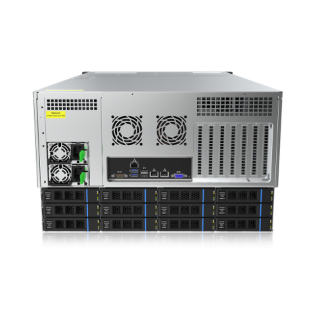 Aleo 6 GPU Graphics Card Server Case Host RMC6148-695-HSE Rack Chassis