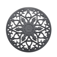Tapis isolant créatif en silicone, couvre-assiette, couvre-gobelet antidérapant en silicone - Couvre-bol - Couvre-table - Tapis isolant