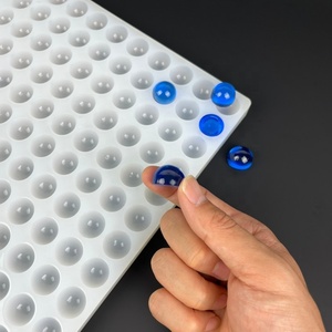 Molde de Silicona para Gomitas, Botones, Dulces y Ositos, Hecho a Mano, de Compresión por Inyección, 3D, 2ml 3ml, 192 Cavidades, Guangdong Dongguan - Product Image 1