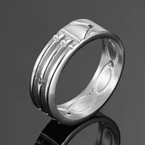 Atlantis Style Fashion Jewelry Bague couleur or pour homme Bagues de fiançailles éternité Mariage Cadeau tendance pour homme