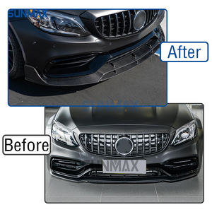 Alerón Delantero de Fibra de Carbono para <span class=keywords><strong>Mercedes</strong></span> Benz Clase C W205 <span class=keywords><strong>C43</strong></span> C63 <span class=keywords><strong>AMG</strong></span> 2015 2016 <span class=keywords><strong>2017</strong></span> 2018, Piezas de Carrocería, Accesorios Exteriores - Product Image 6