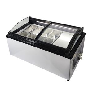 Prix bas Dessus de <span class=keywords><strong>table</strong></span> Italien Batch Gelato Deep Mini Ice Cream Display Congélateur Case Vitrine Cabinet et Réfrigérateur Comptoir Réfrigérateurs - Product Image 2