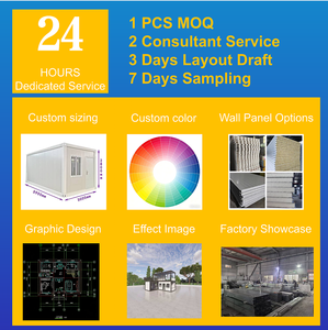 Venta directa de fábrica Sitio personalizado Uso portátil Tablero Casa Combinación Móvil Prefabricado Contenedor Casas para exteriores - Product Image 3