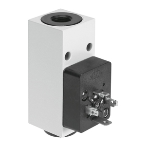 สวิตช์ PEV‑1/4‑B‑M12 ขั้วต่อ M12 สวิตช์ตรวจสอบระบบลมแบบกลไก IP65 - Product Image 1
