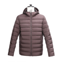 Veste en duvet de canard blanc 90% réversible à capuche pour homme, légèreté nuageuse, sans contraintes, idéale pour les voyages d'automne et d'hiver